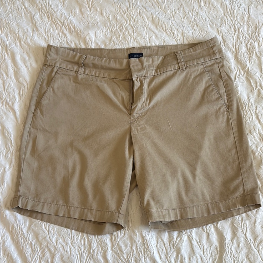 J. Crew Women's Classic Khaki Shorts
